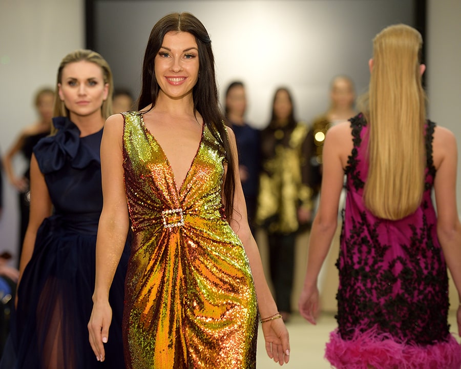 2020 Fashion Night Brickell on the runway